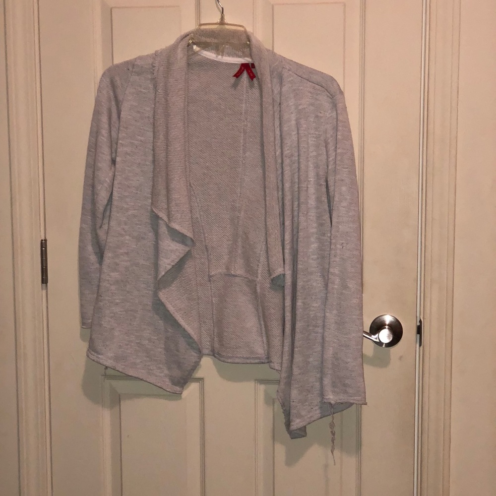 white sweater